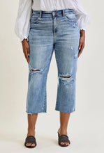 Load image into Gallery viewer, Judy Blue Plus High Waist Desroy Crop Wide Leg