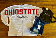 Load image into Gallery viewer, Little Twisted Ohio State Long Sleeve Pre-order