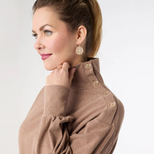 Load image into Gallery viewer, Audrina Super Soft Top with Button Detail
