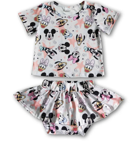 Character Bummie Skirt Set