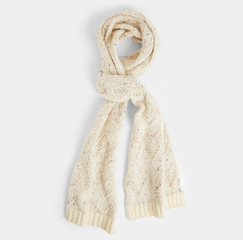 White Confetti Scarf