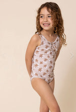 Load image into Gallery viewer, Brown Floral Swimsuit