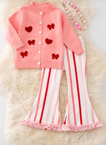 Bow & Heart Cardigan