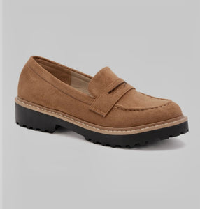 Corky Tabacco Suede Loafer