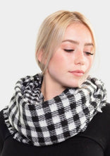 Load image into Gallery viewer, Buffalo Plaid Infinity Scarf