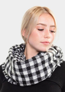 Buffalo Plaid Infinity Scarf