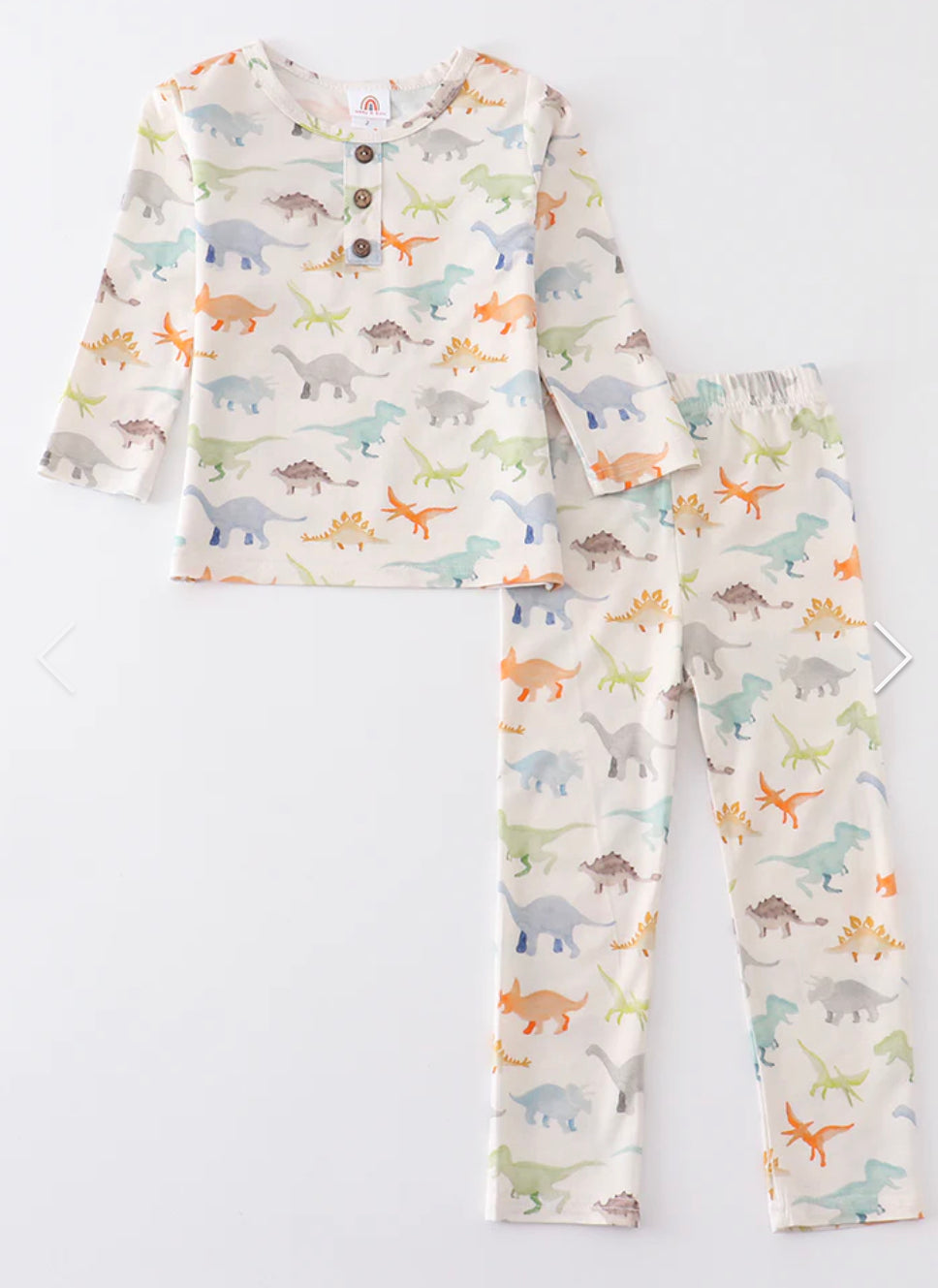 Bamboo Dinosaur Pajamas