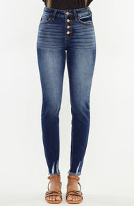 Kancan High Rise Ankle Skinny Jeans