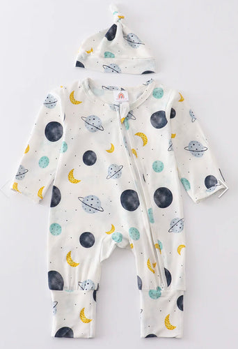 Solar System Bamboo Romper