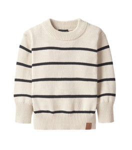 Pinstripe Sweater