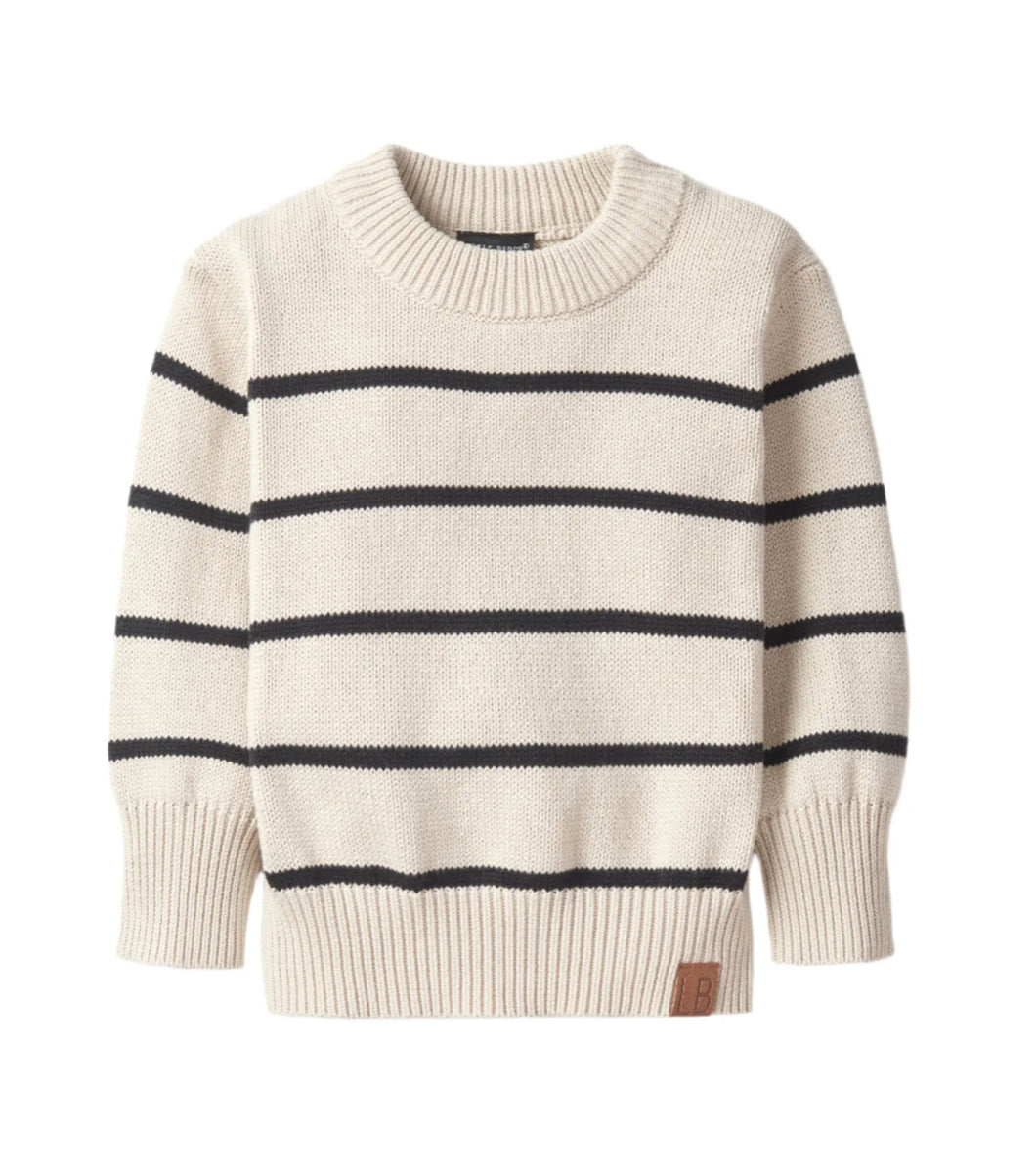 Pinstripe Sweater