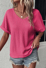 Load image into Gallery viewer, Pink Textured Blouse