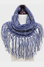 Load image into Gallery viewer, Fringe Two Tone Scarf