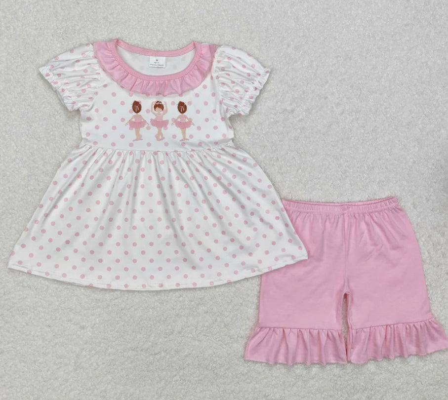 Ballet Peplum Set