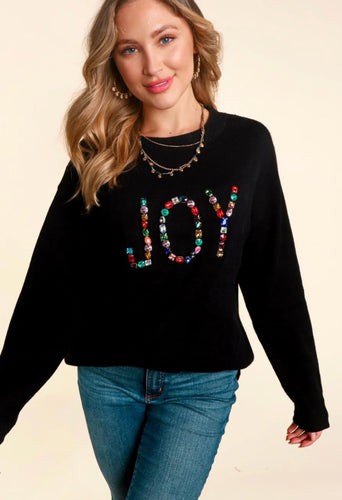 Joy Jewel Pullover Sweater