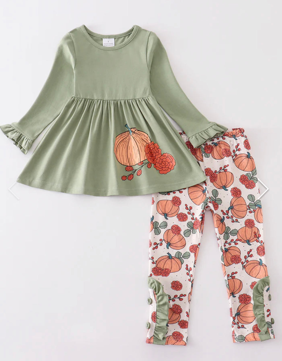 Sage Pumpkin Legging Set