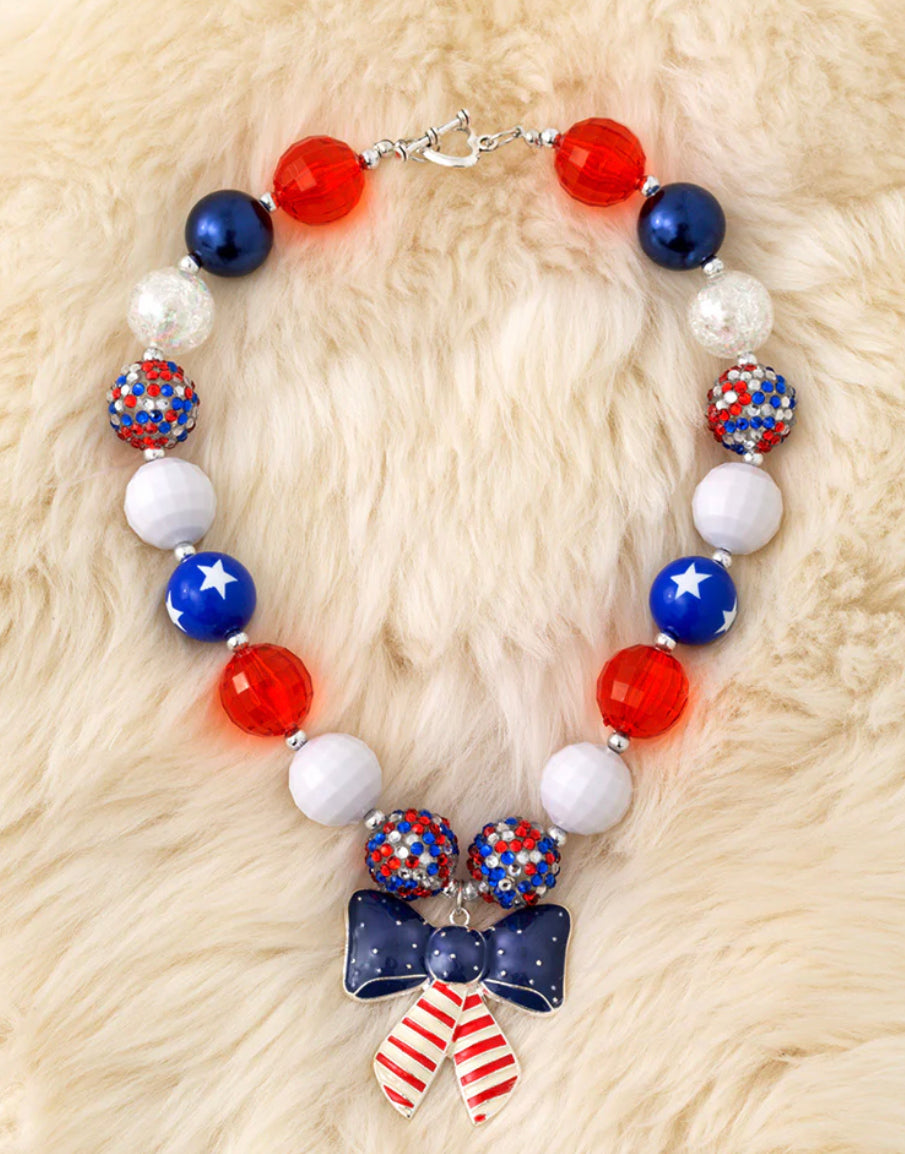 Americana Bubblegum Necklace