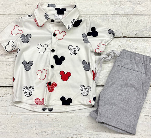 Character Button Up