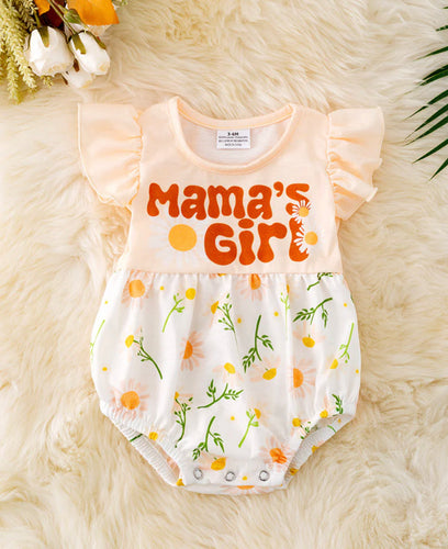 Mama's Girl Floral Romper