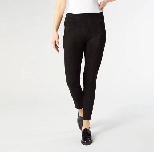 Black Faux Suede Legging