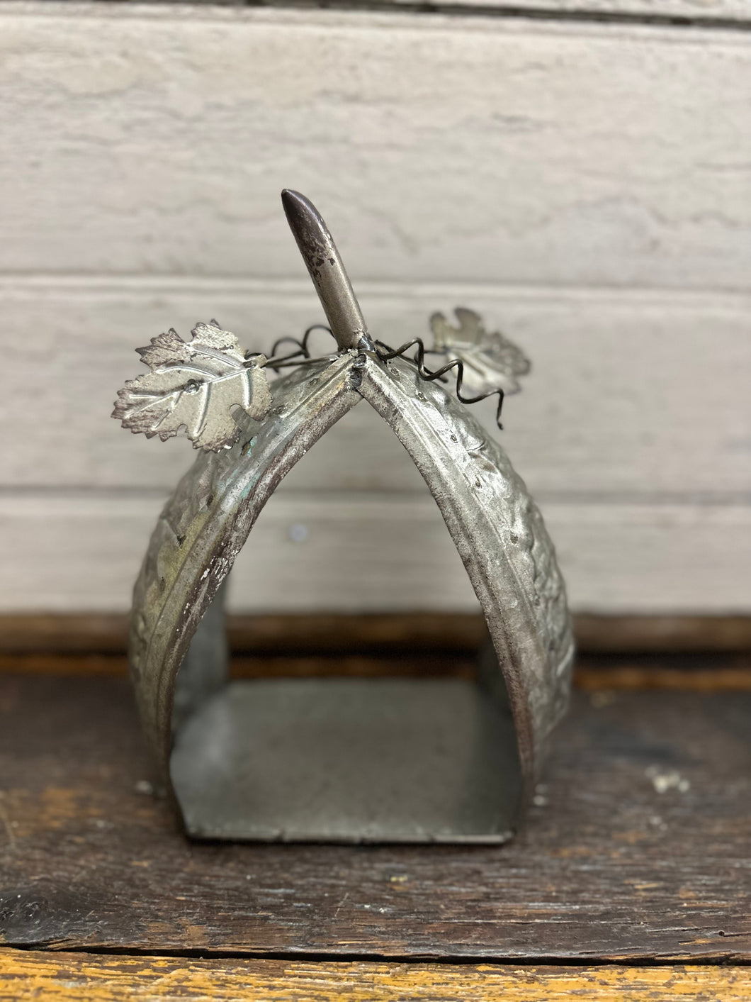 ￼ Galvanized Pumpkin Lantern