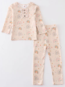 Bamboo Rainbow Pajamas