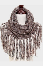 Load image into Gallery viewer, Fringe Two Tone Scarf