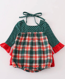 Red & Green Plaid Bubble
