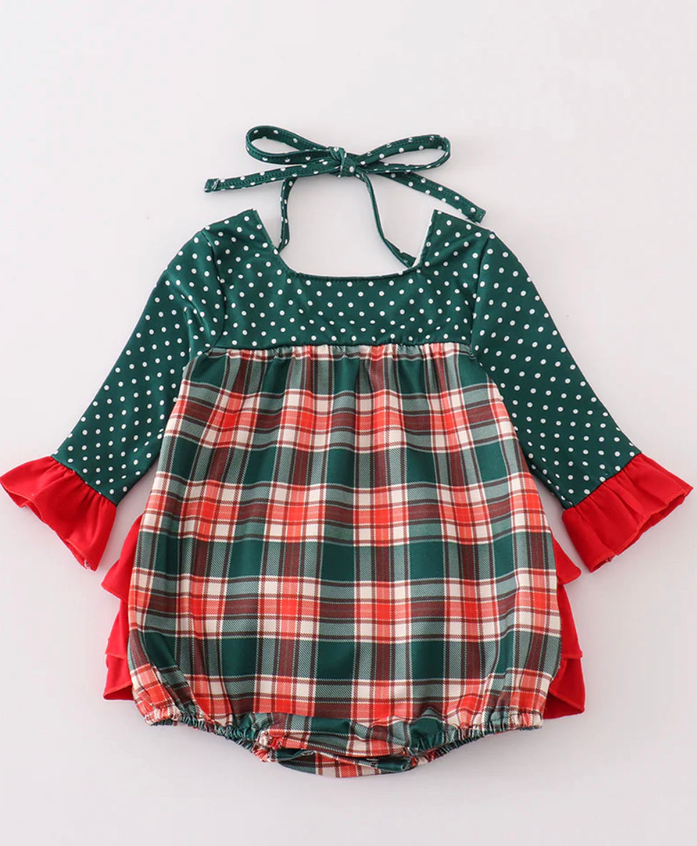 Red & Green Plaid Bubble