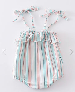 Pastel Stripe Romper