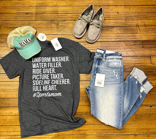 #Sportsmom Tee