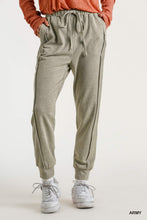 Load image into Gallery viewer, Army Mineral Washed Joggers