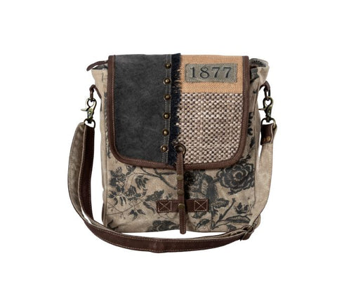 Burlander Floral Patch Shoulder Bag