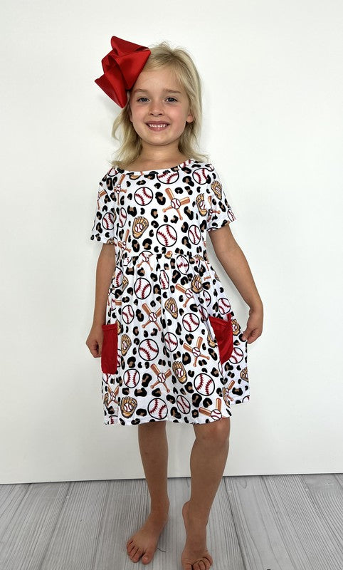 Leopard Baseball Dress