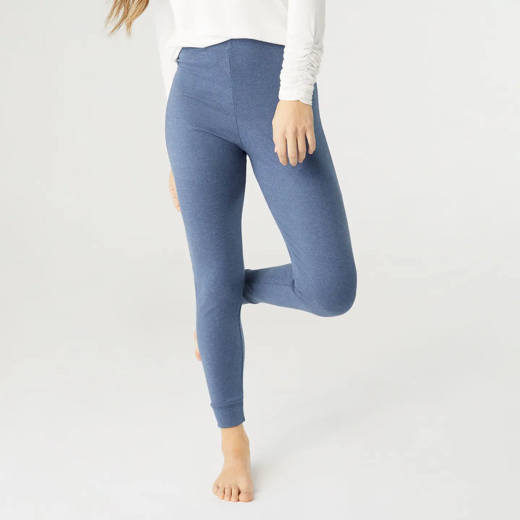 Blue Weekend Brushed Ribbed Legging