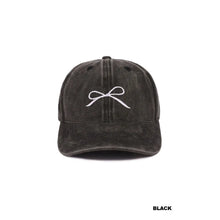 Load image into Gallery viewer, Coquette Bow Embroidered Hat