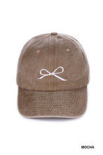 Load image into Gallery viewer, Coquette Bow Embroidered Hat