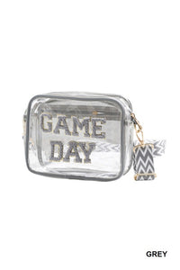 Game Day Transparent Crossbody