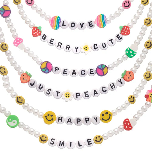 Charmed Beaded Necklace