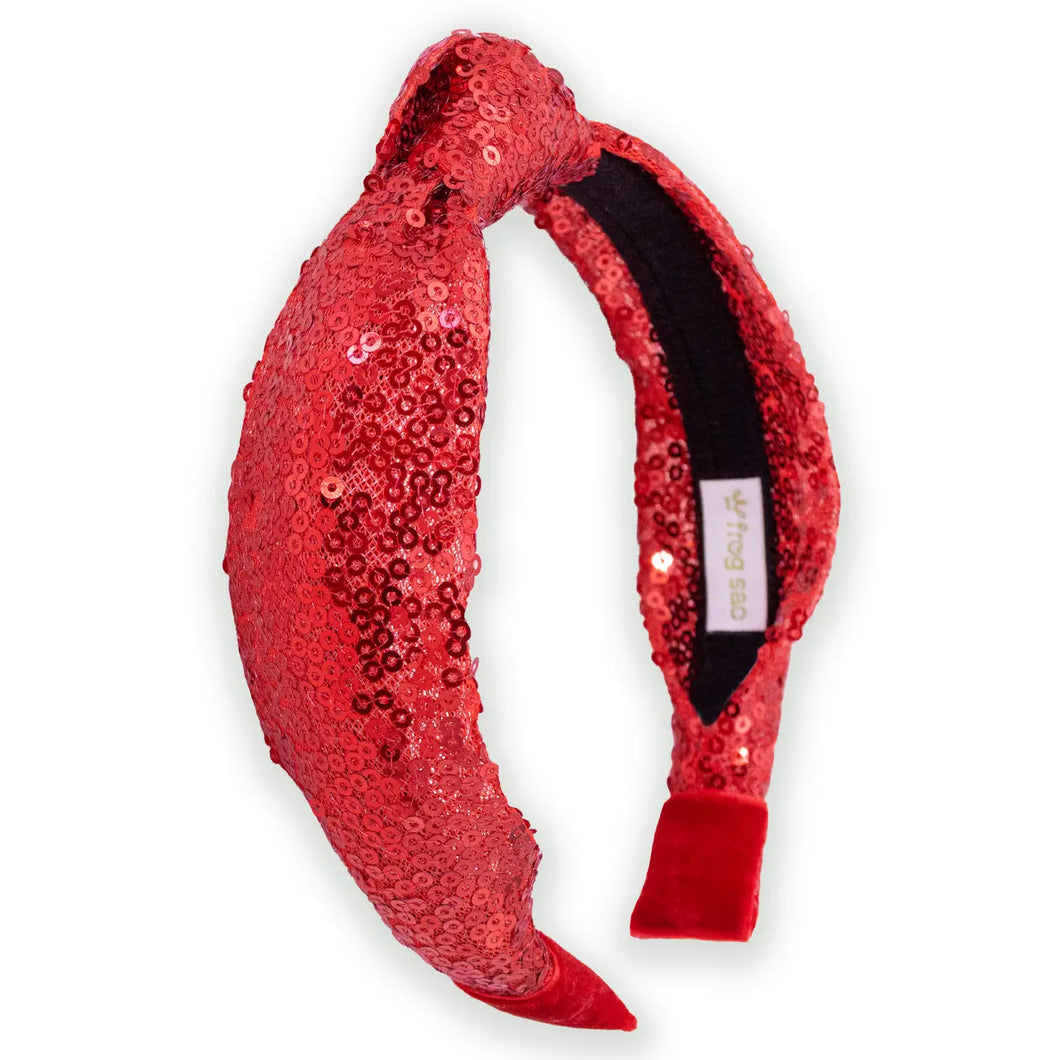 Red Sequin Headband