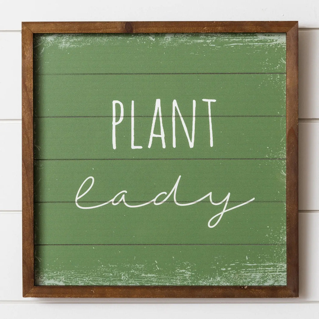 Plant Lady Sign