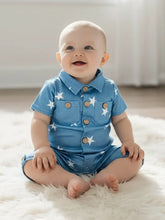 Load image into Gallery viewer, Star Print Romper