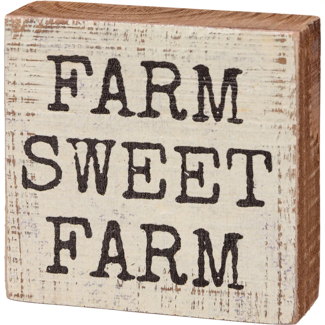 Farm Sweet Farm Sign