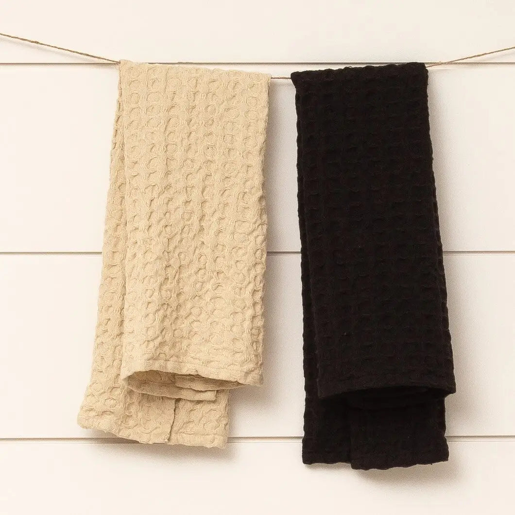 Waffle Tea Towels- 2PK