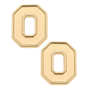 Ohio State Gold Plated Studs