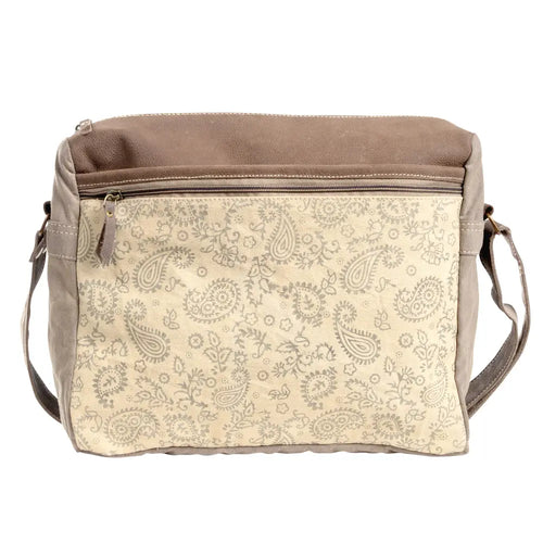 Paisley Canvas Zipper Bag