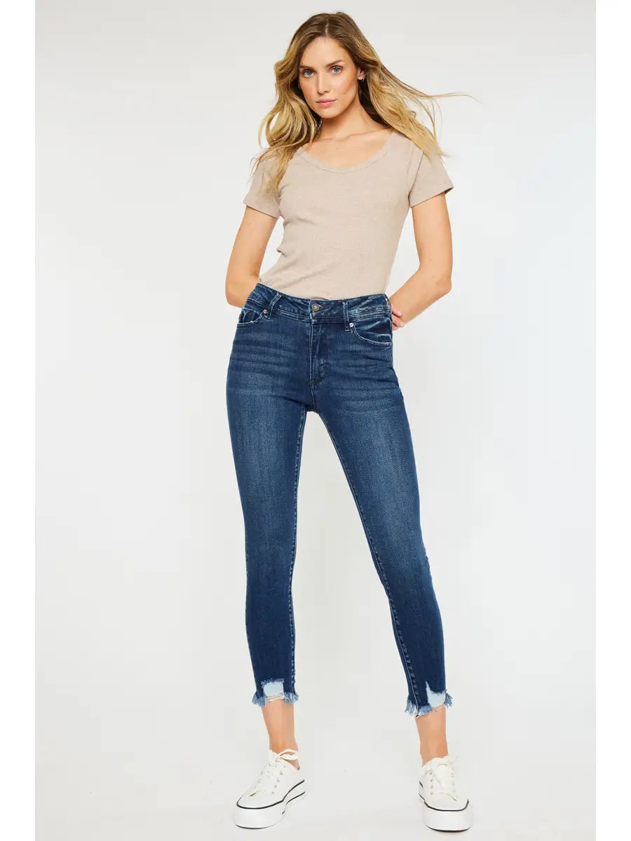 Kancan High Rise Ankle Skinny