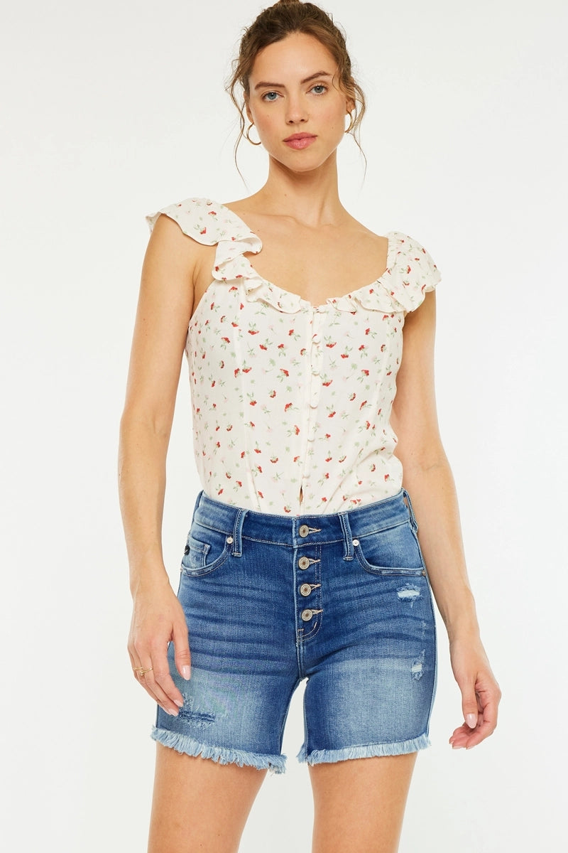 Kancan Mid Rise Shorts