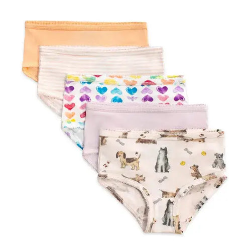 Puppy & Rainbow Heart Underwear
