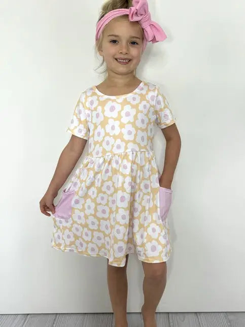 Yellow Daisy Dress